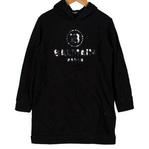 Balmain Balmain Girls Cotton Logo Hoodie